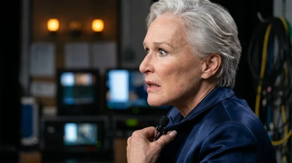 Glenn Close hot mic whisper exposes severe backstage collapse before broadcast cutoff