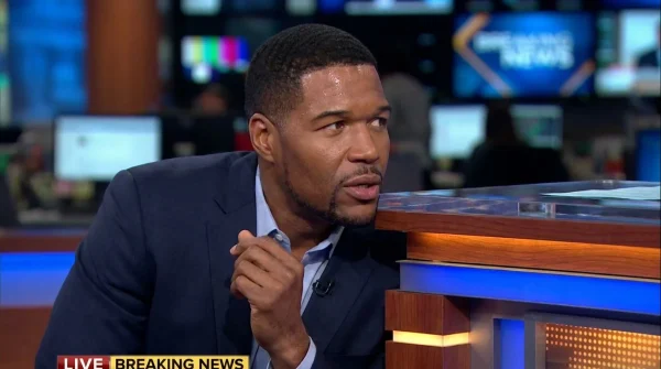 Michael Strahan live audio leak captures urgent off-camera panic warning on air