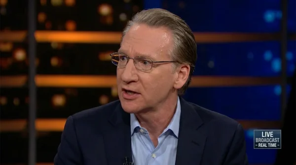 Bill Maher teleprompter blackout exposes frantic eye tracking during live monologue